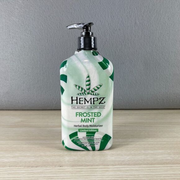 Hempz Frosted Mint Body Moisturizer‎ Lotion Limited Edition 17 FL Oz / 500 ML - Picture 1 of 4